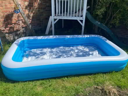 Photo of free Approx 5foot x 9foot paddling pool (CW2) #4