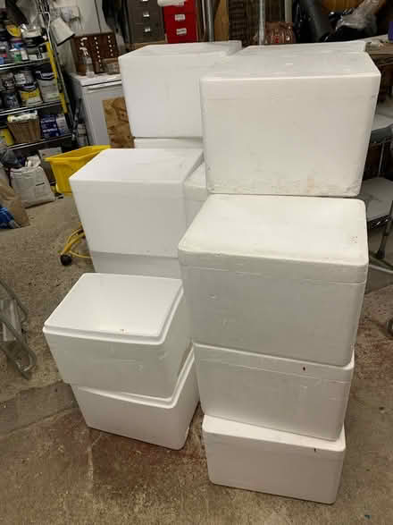Photo of free Polystyrene boxes with lids (Letchworth SG6) #2