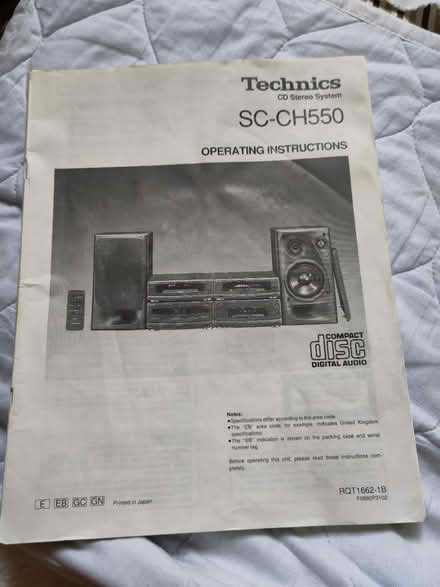 Photo of free Technics stereo system (Morpeth, NE61) #1