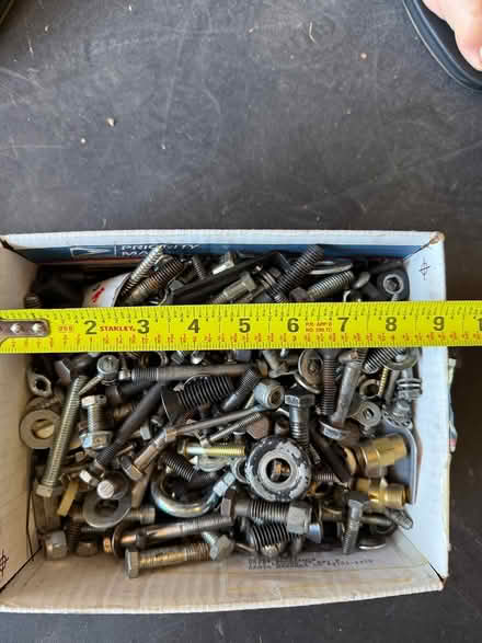 Photo of free Box of random fasteners (Magnolia) #1