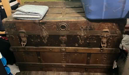Photo of free Antique trunk (Belleville, IL) #1