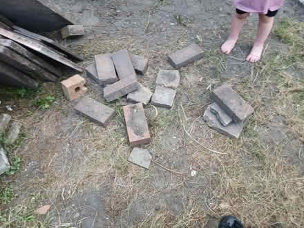 Photo of free Slabs, bricks,concrete edging etc (Canford Heath, BH17 8) #3