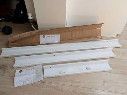 Photo of free Picture shelves, set of 3, white, unused (Kidlington OX5) #2
