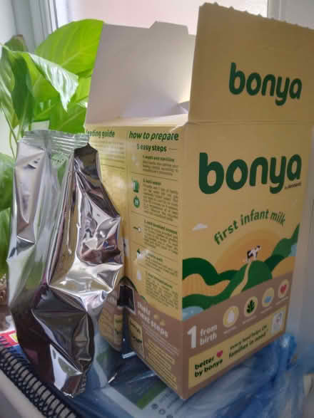 Photo of free Unopened pouch of Bonyo first baby milk (Hildenborough TN11) #1