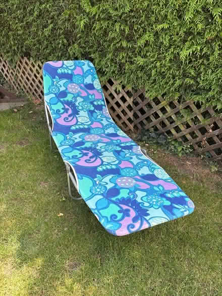 Photo of free Vintage 1970s sunlounger (WGC) #1