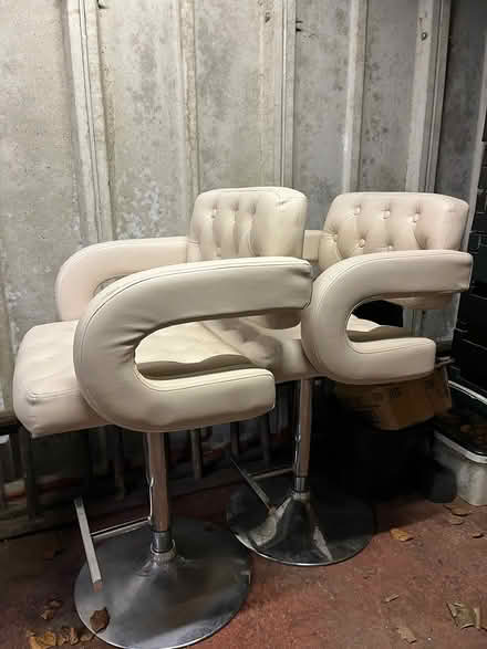 Photo of free Two bar stools (Headingly LS6) #1