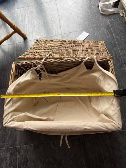 Photo of free Lined basket (Whitton. TW3) #3