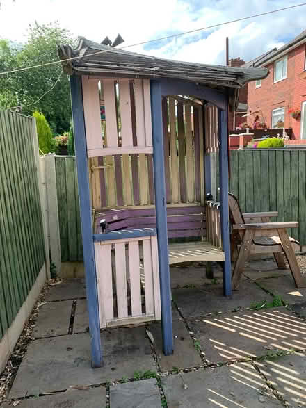 Photo of free Wooden Corner Gazebo (Birch Road M28) #3