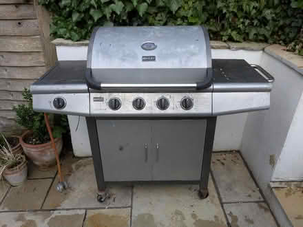 Photo of free 4 burner gas BBQ - rusty but works (Harringay Ladder N8) #1