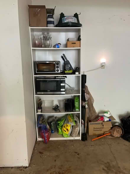 Photo of free White book shelf (likely ikea) (Kirkland) #1
