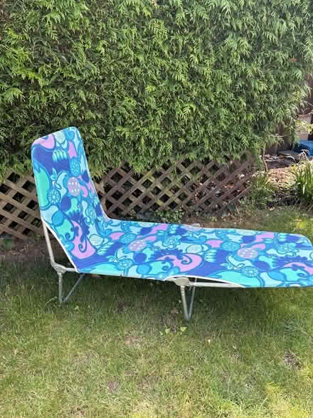 Photo of free Vintage 1970s sunlounger (WGC) #3