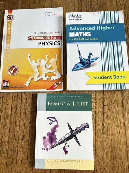 Photo of free Advanced Highers - PHYSICS - MATHS - Highers Romeo & Juliet (Dean EH4) #1
