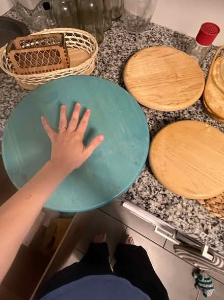 Photo of free 3 Lazy Susan - Wood - L/M/S (Woodley Park) #2