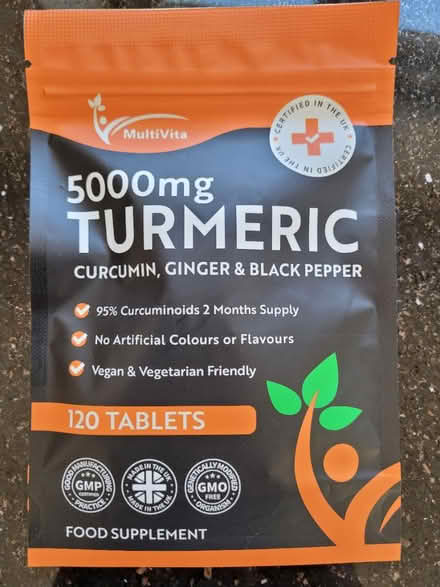Photo of free Turmeric supplement (Wimborne,Colehill) #1