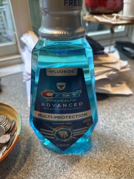 Photo of free Crest mouthwash (Palisades, NW, WDC) #1