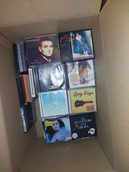Photo of free Box of CD's, DVS's & records (Allestree) #1
