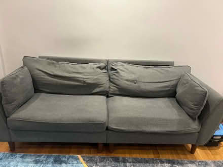 Photo of free Cherry Tree Sofa Grey, 3-Seater (Ealing Common) #2