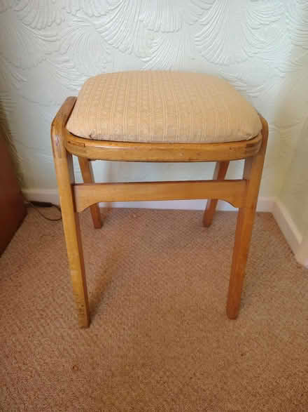 Photo of free Padded stool (Hall Green B28) #1