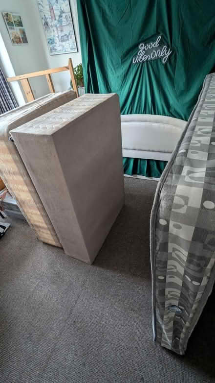 Photo of free Double Bed Frame with Mattress (Rusholme M14) #3