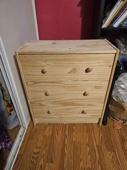Photo of free IKEA Pinewood Chest of Drawers (Pape and Eastern Avenue) #1