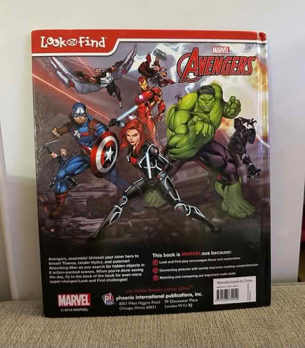Photo of free Marvel Avengers Look & Find Book (Hemel Hempstead, HP2 area) #2