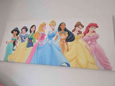 Photo of free Disney Princesses Canvas print (L37) #1