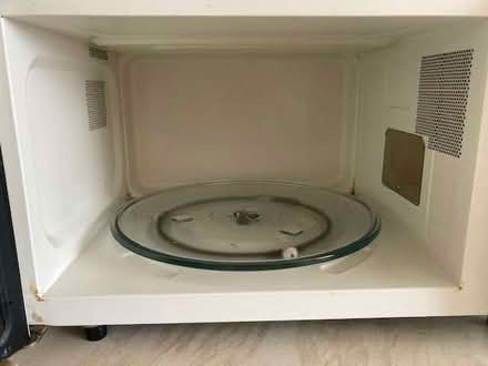 Photo of free Panasonic 900 W white microwave (Pooley Green TW20) #2