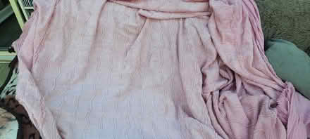 Photo of free Pink candlewick throw (Walsall Delves WS5) #1