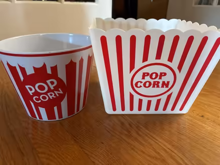 Photo of free Popcorn containers (Darien) #1