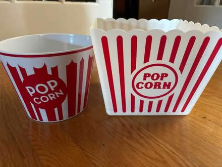 Photo of free Popcorn containers (Darien) #1
