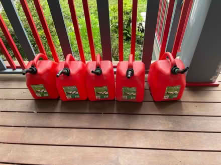 Photo of free Gas containers (North side of Cleveland Hts) #1