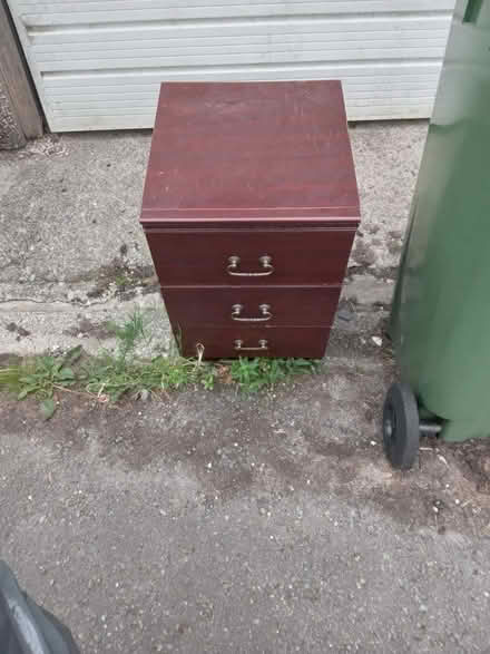 Photo of free Small mahogany drawers (HD1 4ND) #1