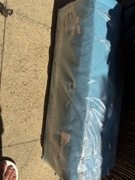 Photo of free Laminate flooring 1.92m square (Baldock) #1