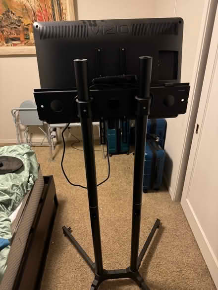 Photo of free Rolling TV stand with TV (San Jose California) #1