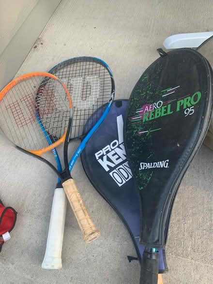 Photo of free Croquet game and tennis rackets (Western Springs) #2