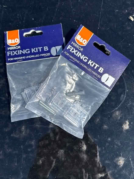 Photo of free Mirror Fixing Kit c 2 (TWO) (Denmead) #1