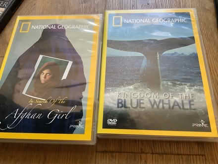 Photo of free 2 National Geographic DVD’s (Brampton S40) #1