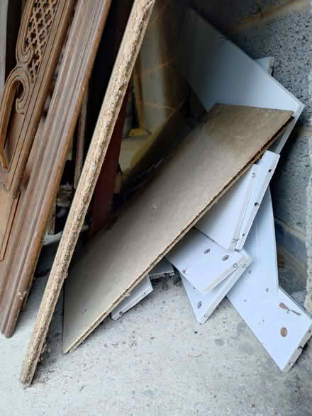 Photo of free Old wood and chipboard planks (Guiseley LS20) #4