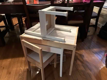 Photo of free Toddler bed table chairs matress (Lenexa) #2