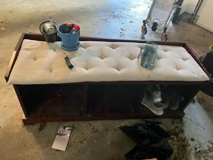 Photo of free Seated entry bench w/storage (Kirkland) #1