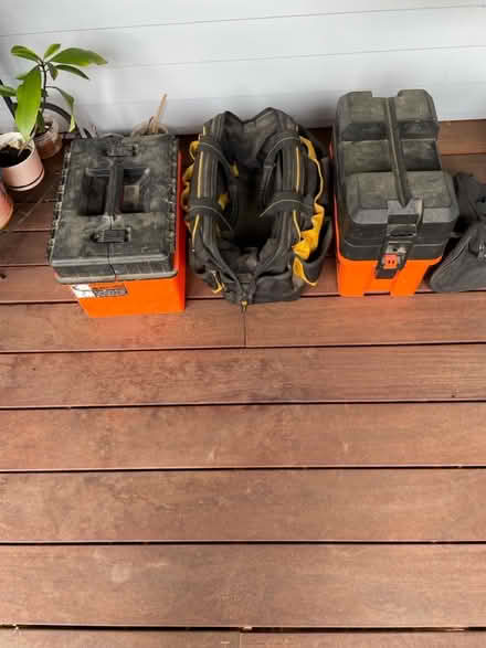 Photo of free Tool box and bags (North side of Cleveland Hts) #3