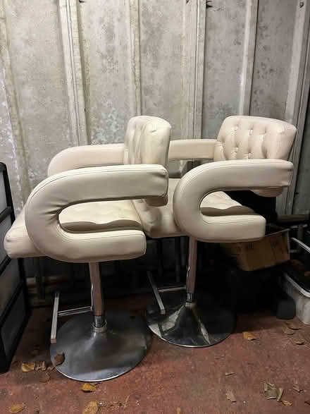 Photo of free Two bar stools (Headingly LS6) #2