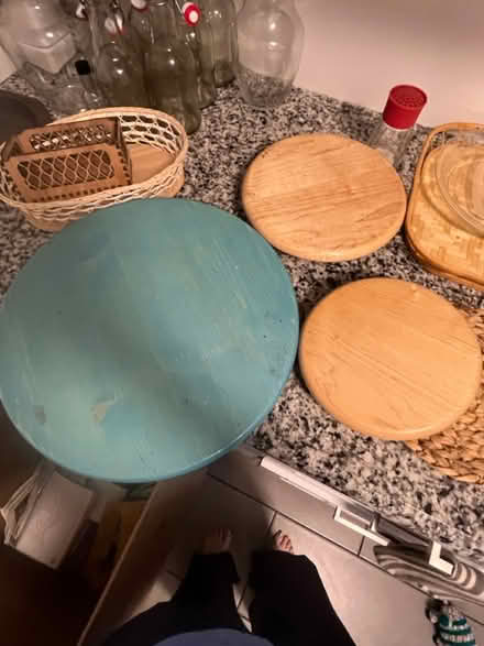 Photo of free 3 Lazy Susan - Wood - L/M/S (Woodley Park) #1
