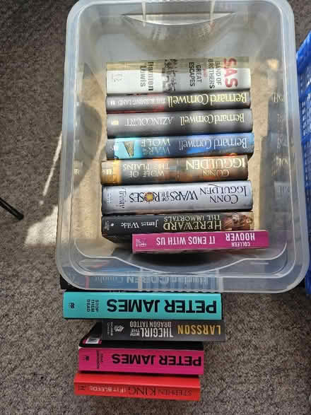 Photo of free Assortment of books (Woodley RG5) #1