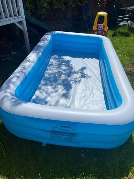 Photo of free Approx 5foot x 9foot paddling pool (CW2) #1