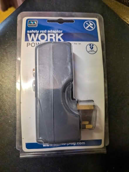 Photo of free RCD power break adapter for garden power tools etc (Heaton Norris SK4) #1