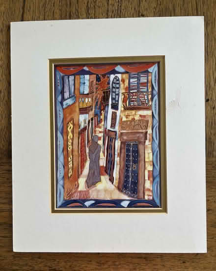 Photo of free Print - In cardboard mount - Woman in Arabia by Fay Dawson (Dean EH4) #1