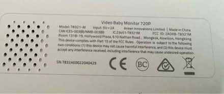 Photo of free Wireless baby monitor (101 and Fair Oaks Sunnyvale) #2
