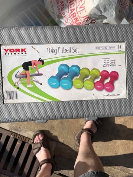 Photo of free York 10kg Fitbell set (Marlow Bottom SL7) #2