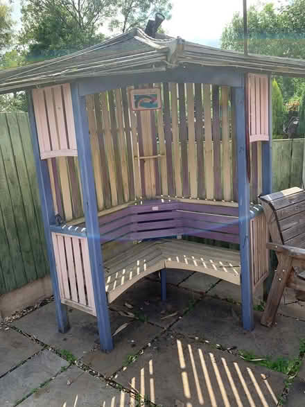Photo of free Wooden Corner Gazebo (Birch Road M28) #1